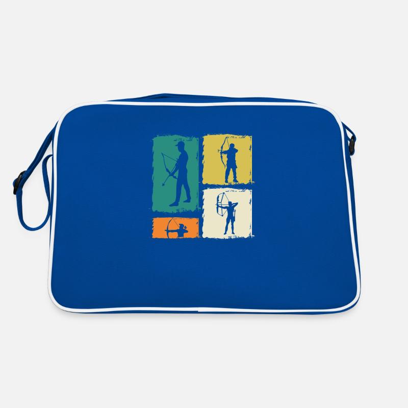 Bogenschießen Retro Tasche