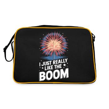 Pyrotechnics Fireworks Pyrotechnics - Retro Bag - black/gold - Back