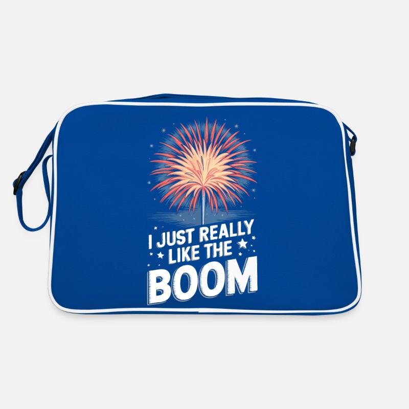 Pyrotechnics Fireworks Pyrotechnics Retro Bag