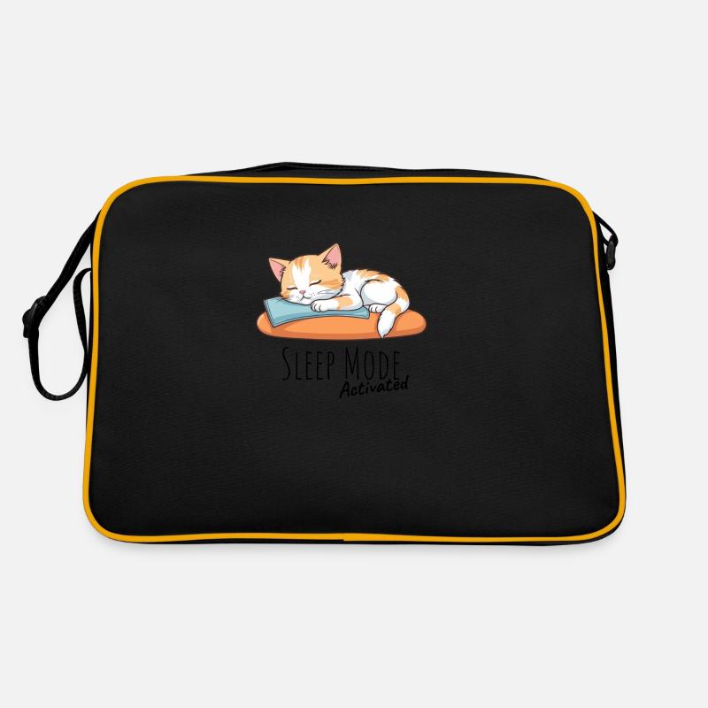 Sleep Mode Activated Retro Tasche