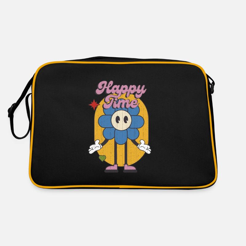 Graphique positif et heureux Sac Retro