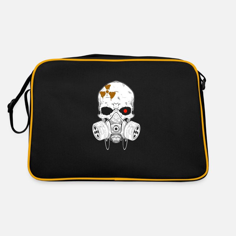 Irradiated skull Retro Bag