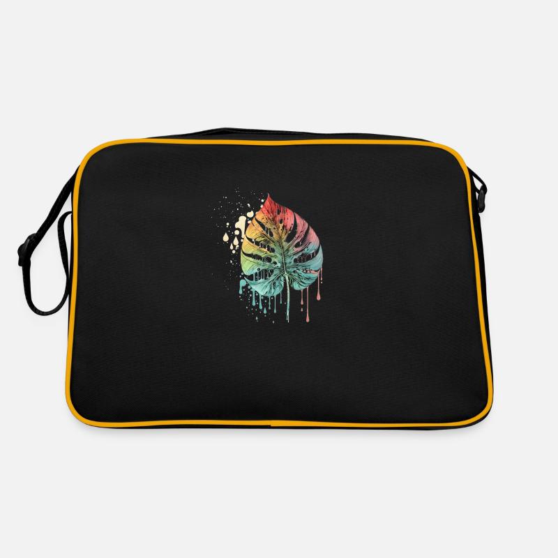 colorful leaf Retro Tasche