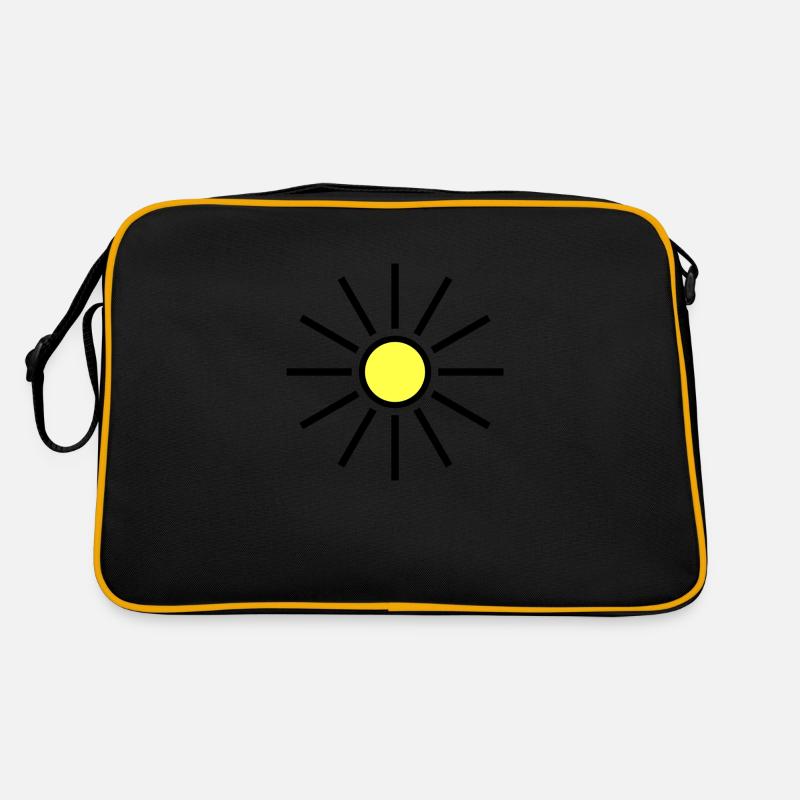 Sonne Retro Tasche