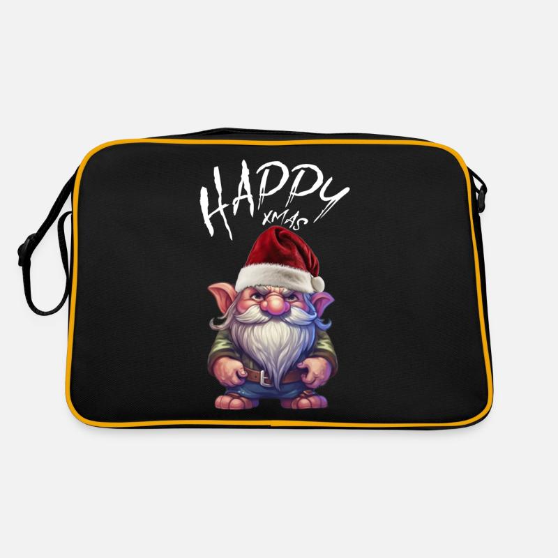Joyeux Noël Gnomes je déteste Noël Sac Retro