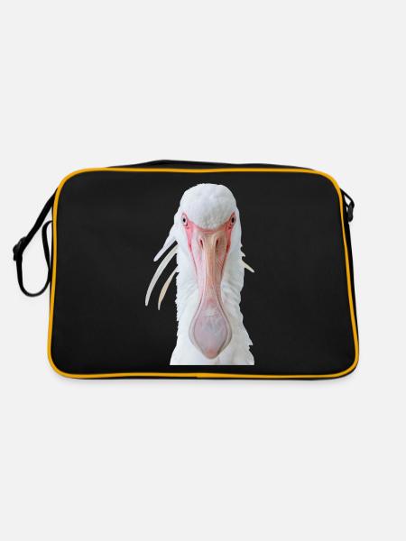 Löffler - Retro Tasche - Schwarz/Gold