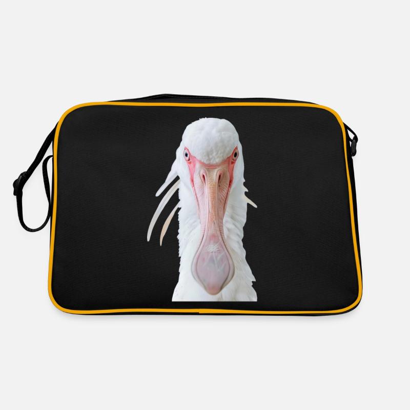 Löffler - Retro Tasche - Schwarz/Gold