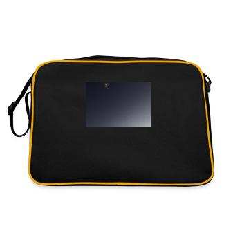 La nuit - Sac Retro - noir/or - Dos