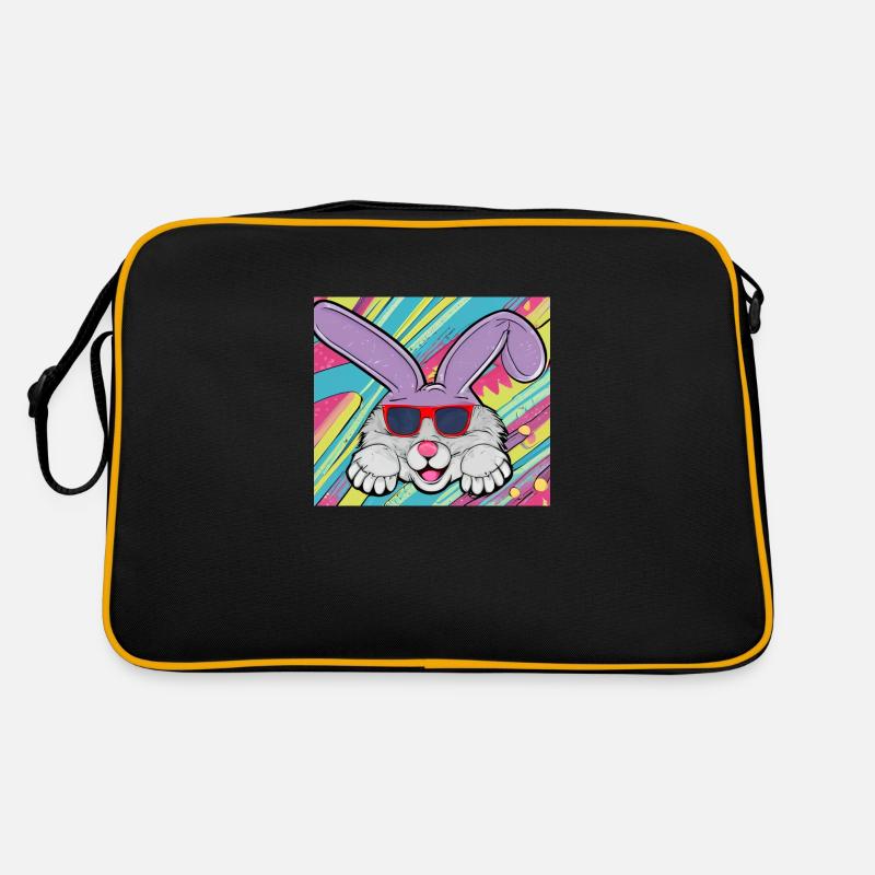 Funny bunny Retro Bag