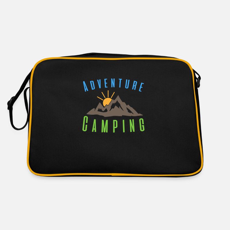 Abenteuer Camping - Camping Life Retro Tasche