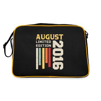 Août 2016 - Cadeau anniversaire Août 2016 Août - Sac Retro - noir/or - Dos