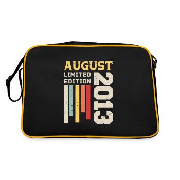 August 2013 - Birthday gift August 2013 August - Retro Bag - black/gold - Back
