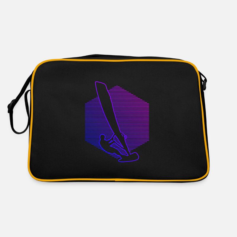 Windsurf Windsurf Windsurfer Hommes Surf Surfer Sac Retro