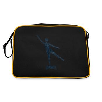 Aerobic Fitness Women Fitness Training Aerobics - Retro Bag - black/gold - Back