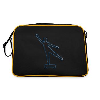 Aerobic Fitness Fitness Training Aerobics - Retro Bag - black/gold - Back