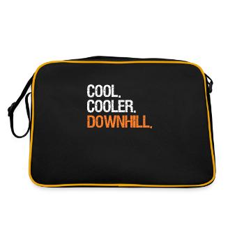 Downhill - Retro Bag - black/gold - Back