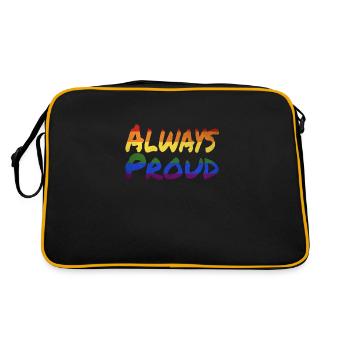 Always Proud - Retro Bag - black/gold - Back