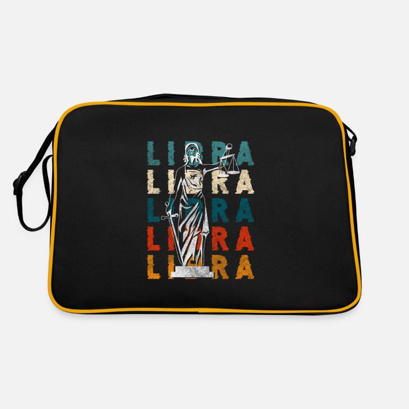 Sternzeichen Astro Eigenschaften Retro Tasche