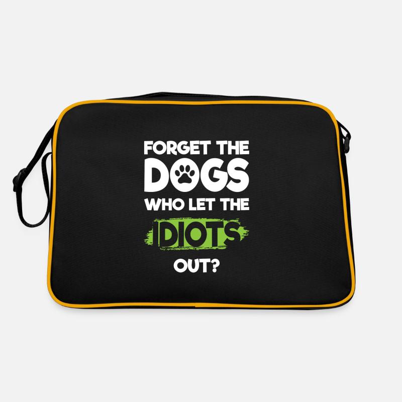 Idiot Work Evil Provocation Retro Bag
