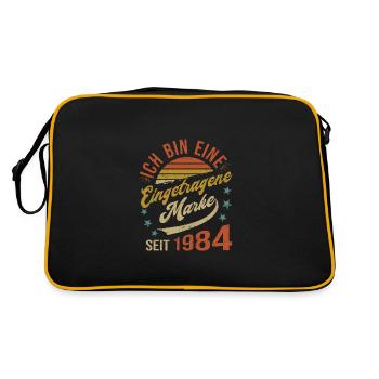 40e anniversaire J’ai 40 ans Marque déposée - Sac Retro - noir/or - Dos