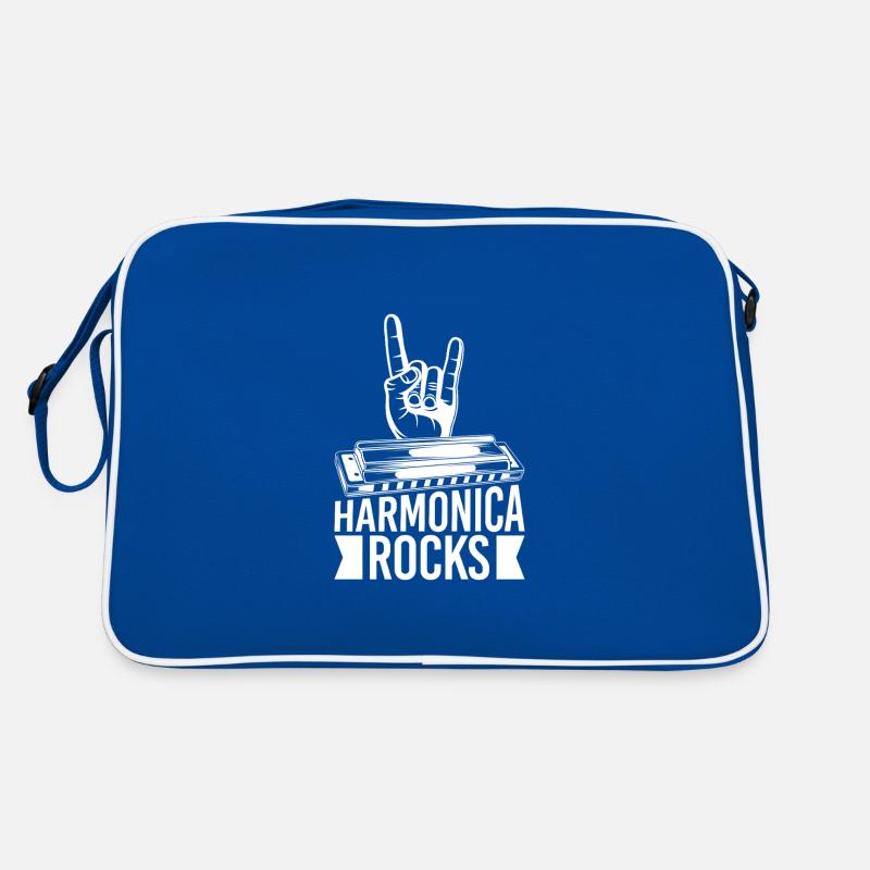Harmonica Musican Rocks Harmonica Retro Bag