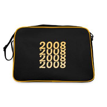 2008 - Sac Retro - noir/or - Dos