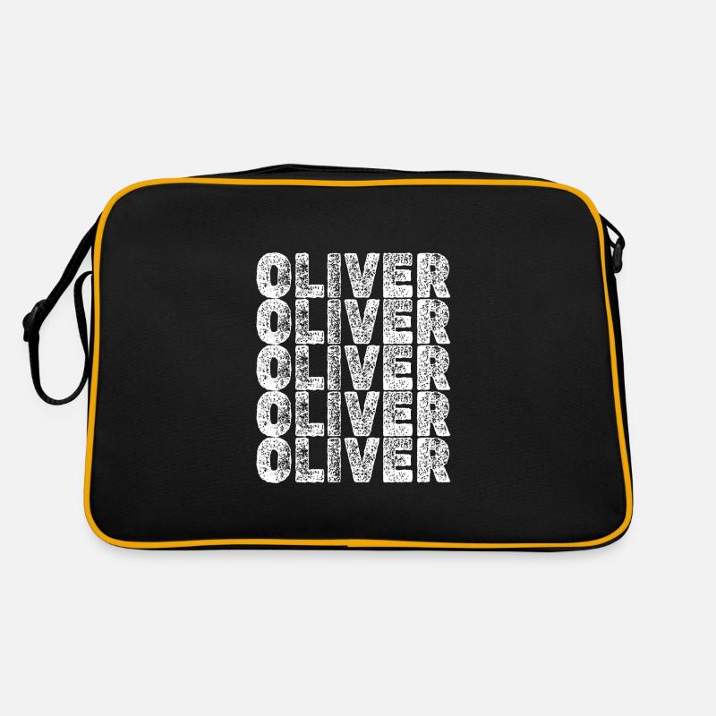 Geschenk Oliver Retro Tasche