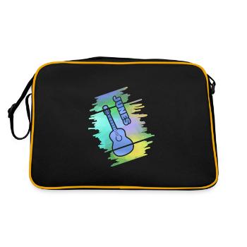 June's guitar playing - Retro Bag - black/gold - Back