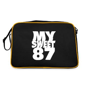 Doux 87 - Sac Retro - noir/or - Dos