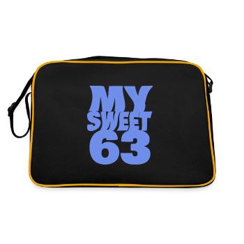 Sweet 63 - Retro Bag - black/gold - Back