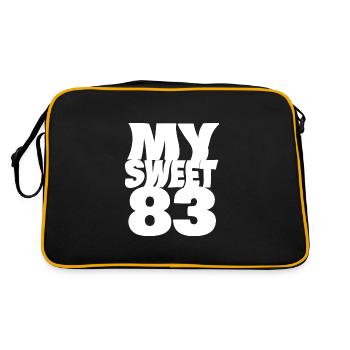 Doux 83 - Sac Retro - noir/or - Dos