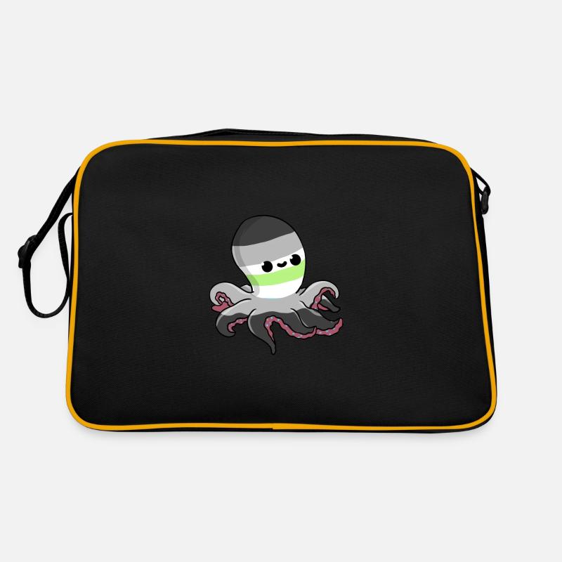 Agender Octopus Agender Pride Retro Bag