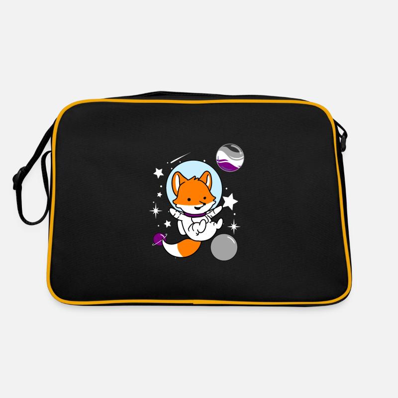 Fuchs Astronaut Ace Pride Retro Tasche