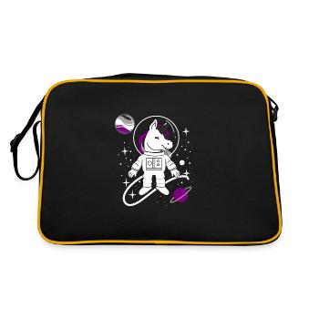 Licorne Astronaute Ace Pride - Sac Retro - noir/or - Dos
