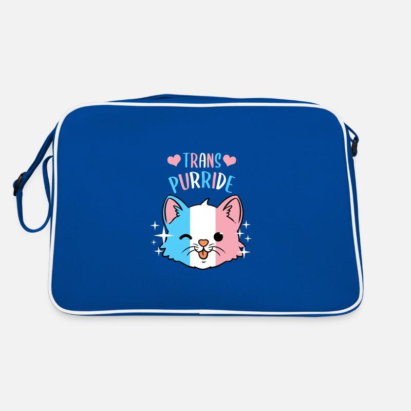 Trans Purride Trans Pride Retro Tasche