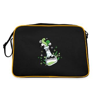Aromatic potion Aromantic Pride - Retro Bag - black/gold - Back