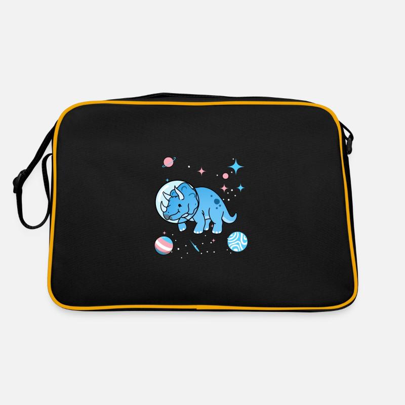 Triceratops transgenres dans l’espace Trans Pride Sac Retro
