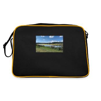 La nature sur l’eau - Sac Retro - noir/or - Dos