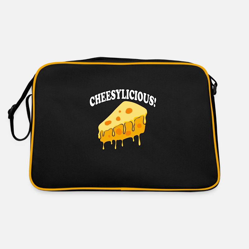 Cheesylicious Cheesemaking Bio-Lebensmittel Käse Retro Tasche