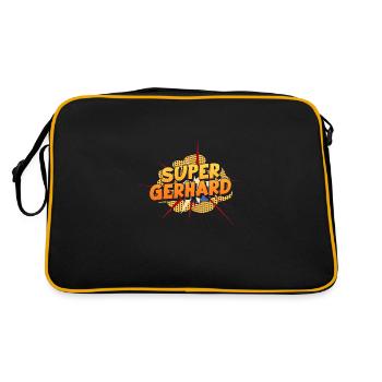 Gerhard - Sac Retro - noir/or - Dos