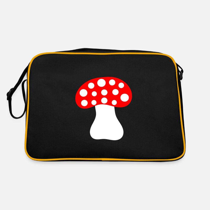 Toadstool, mushroom in the woods gift Retro Bag