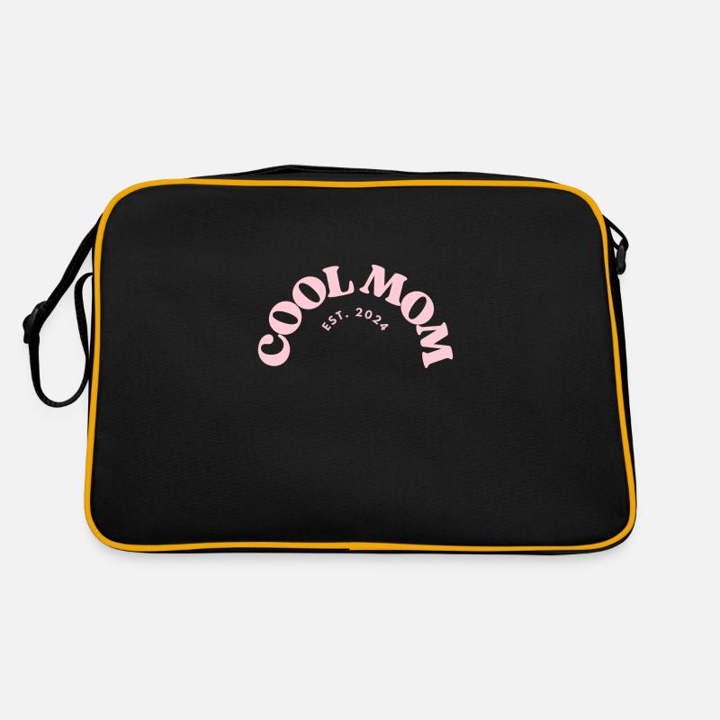 Cool Mom Est. 2024 - Sac Retro - noir/or