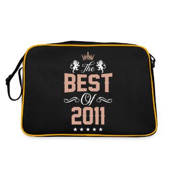 2011 best of - Retro Bag - black/gold - Back