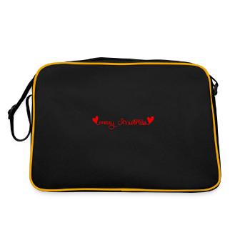 Merry Christmas - Sac Retro - noir/or - Dos