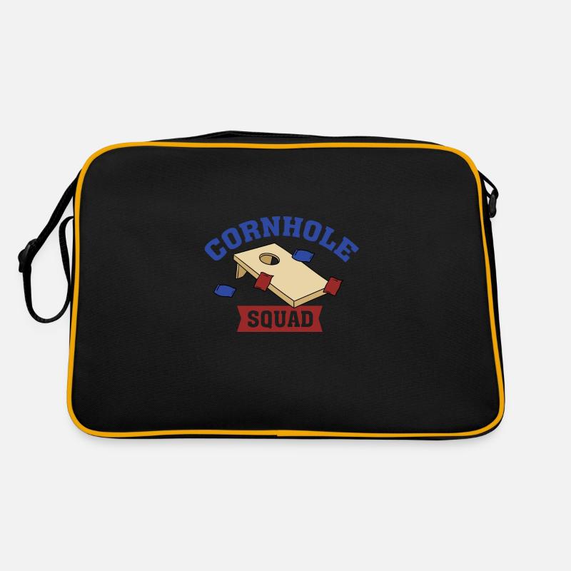 Sac à lancer avec citation ironique de Cornhole Sac Retro