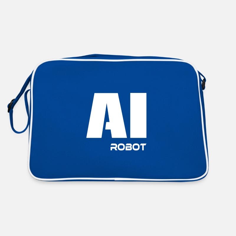 AI robot Retro Tasche