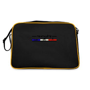 triathlète - Sac Retro - noir/or - Dos
