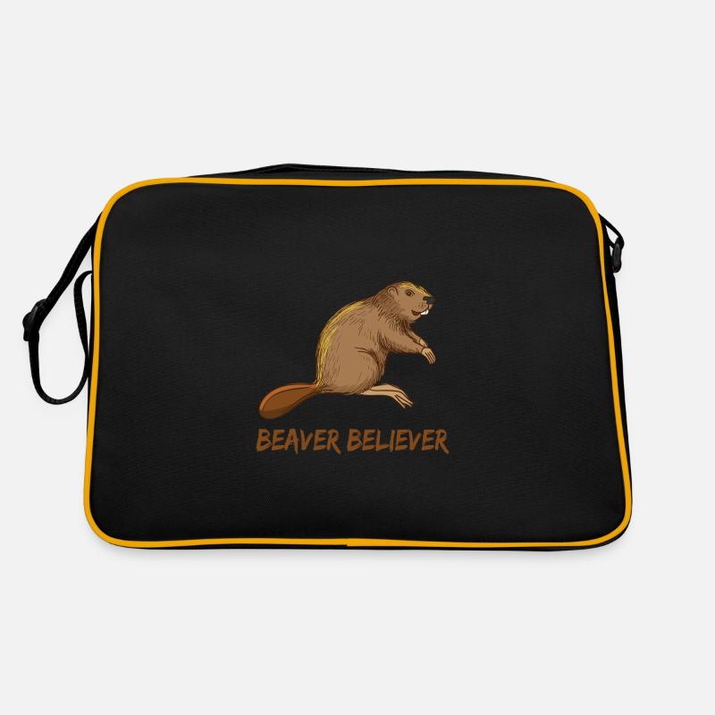 Mignon castor Sac Retro