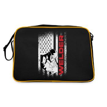 Souder plus - Sac Retro - noir/or - Dos