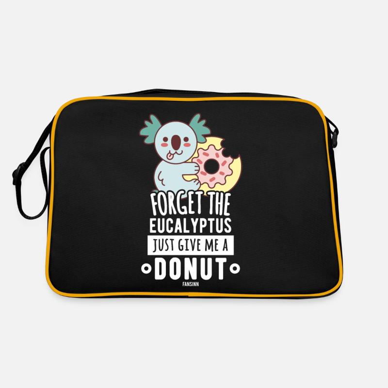 Koala Donut Eukalyptus Australien Retro Tasche